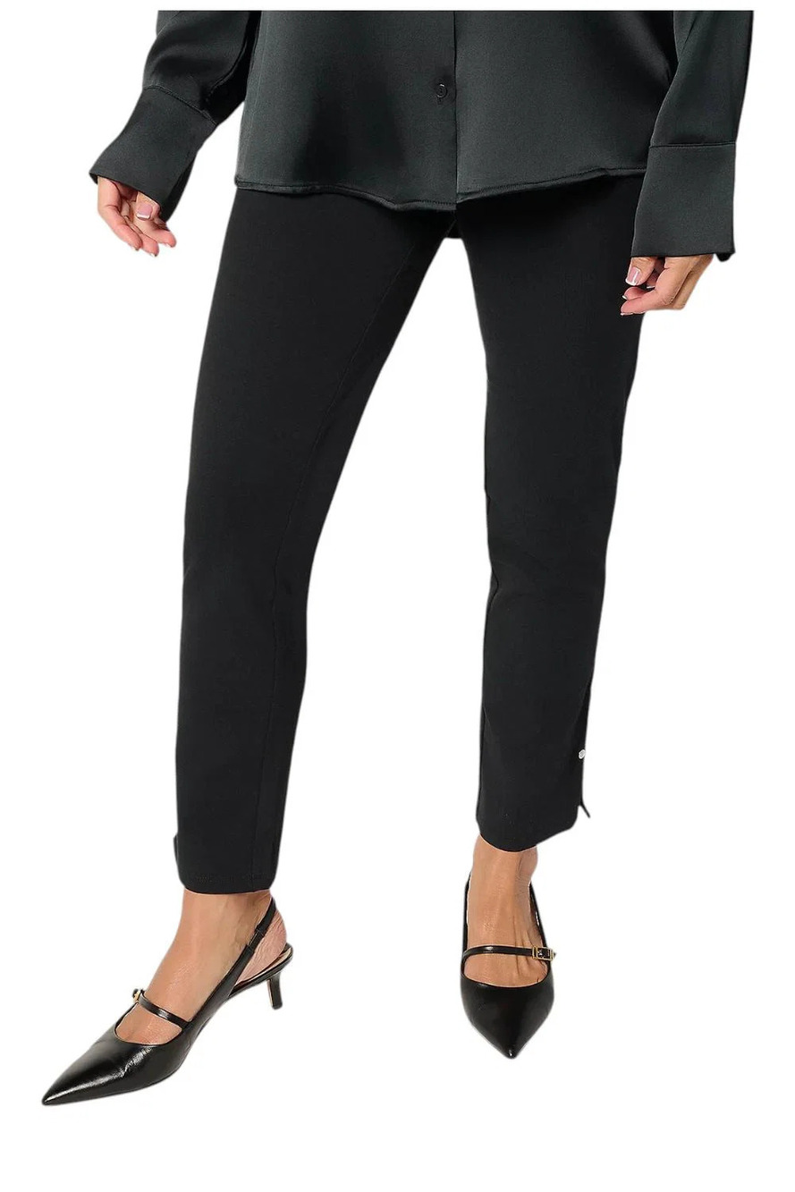 Women with Control Women's 86/14 Leg Ankle Pants Blk - Petite